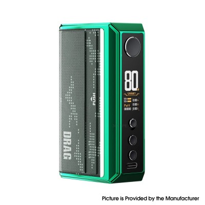 Боксмод Voopoo Drag 5  - Green 177W 18650: Цена, Характеристики, Фото
