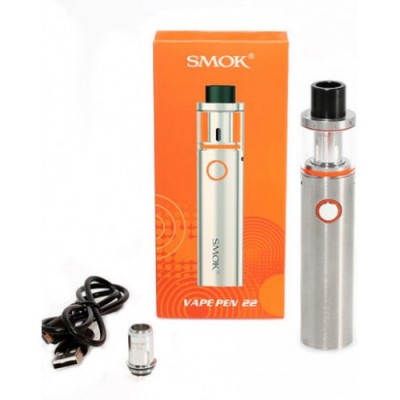 Стартовый набор Smok Vape Pen 22 Kit Silver: Фото № 1