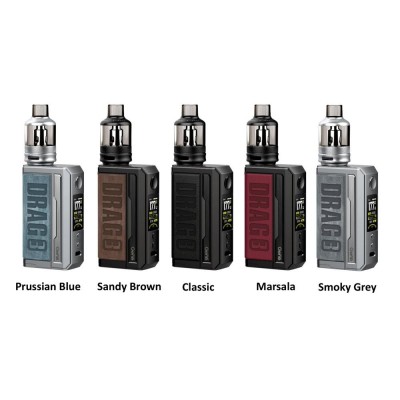 Стартовый набор Voopoo Drag 3 177w 18650 Kit TPP Coil: Ціна, Характеристики, Фото