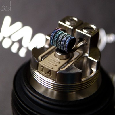 Готовая спираль SVcoil - MTL Alien 2x0.25ni/0.08ni/0.7 ohm