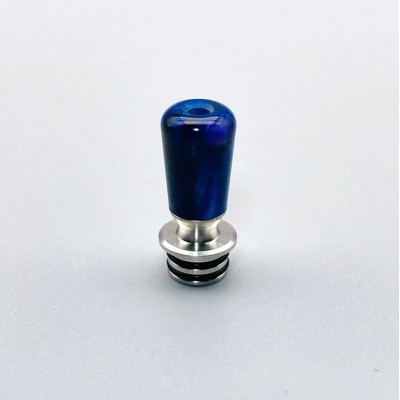 Дрип тип DRIP TIP 510 MTL SS Eboxy 20mm - SS Blue: Цена, Характеристики, Фото