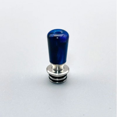 Дрип тип DRIP TIP 510 MTL SS Eboxy 20mm - SS Blue: