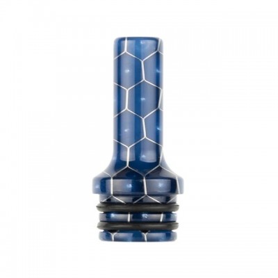 Дріп тіп DRIP TIP 510 MTL Mesh Resin 17mm - Blue: Ціна, Характеристики, Фото