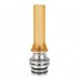 Дріп тіп DRIP TIP 510 MTL Flat Tube Large 36mm - SS Orange