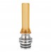 Дріп тіп DRIP TIP 510 MTL Flat Tube Large 36mm - SS Orange