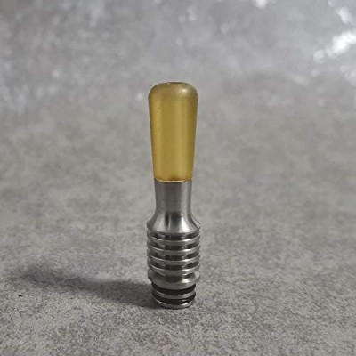 Дріп тіп DRIP TIP 510 MTL Tube Large 44mm - SS White: Фото № 2