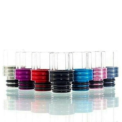 Дрип тип DRIP TIP 810 Trinity Glass - Black: Цена, Характеристики, Фото