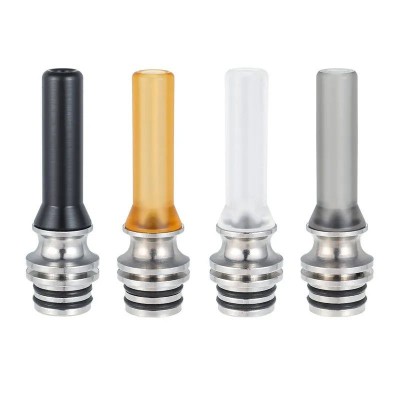 Дріп тіп DRIP TIP 510 MTL Flat Tube Large 36mm - SS Orange: Фото № 1