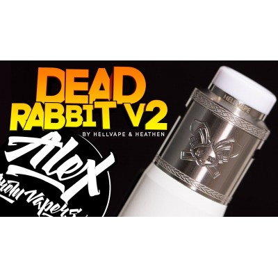 Дріпка HellVape Dead Rabbit v2 RDA 24mm - Black: Фото № 2