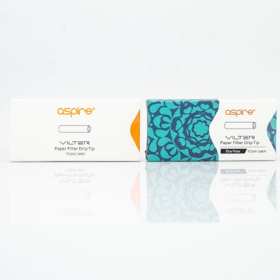 Фильтр бумажний Aspire Vilter Paper Filter Drip Tip - Blue Rose: Цена, Характеристики, Фото