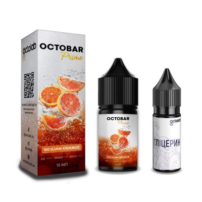 Компоненты Octobar Prime - Sicilian Orange (30ml / 50mg): Цена, Характеристики, Фото