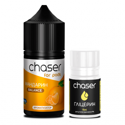 Компоненти Chaser for Pods BALANCE - Мандарин (30ml / 50mg): Ціна, Характеристики, Фото
