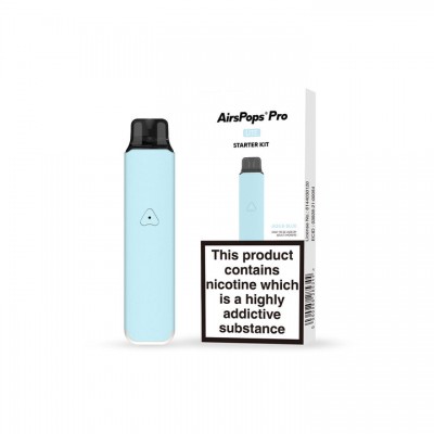 Стартовый набор AIRSCREAM AirsPops Pro LITE POD - Aqua Blue: Цена, Характеристики, Фото
