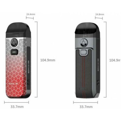 Стартовий набір Smok Nord 4 POD 80w - Black Cobra: Фото № 2