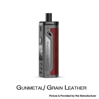 Стартовий набір Lost Vape Thelema X 80w - Black Leather: Фото № 3