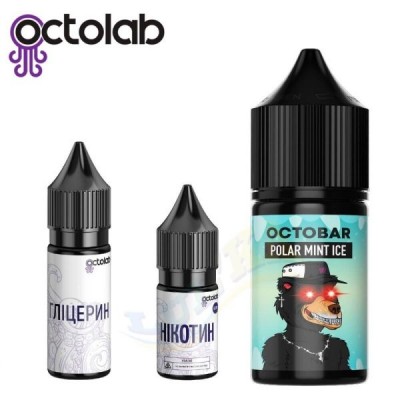 Набор Жидкость Octobar salt - Polar Mint Ice (30ml / 50mg): Цена, Характеристики, Фото