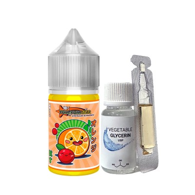 Компоненты Yum-Yum Star salt - Апельсин и клюква (30ml / 50mg)