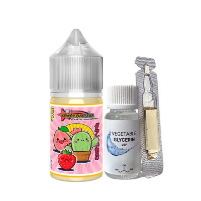 Компоненты Yum-Yum Star salt - Кактус гуава и клубника (30ml / 50mg):
