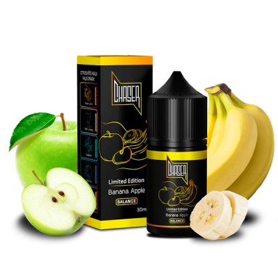 Набір Рідина Chaser Black Balance - Banana Apple (30ml / 50mg): Ціна, Характеристики, Фото