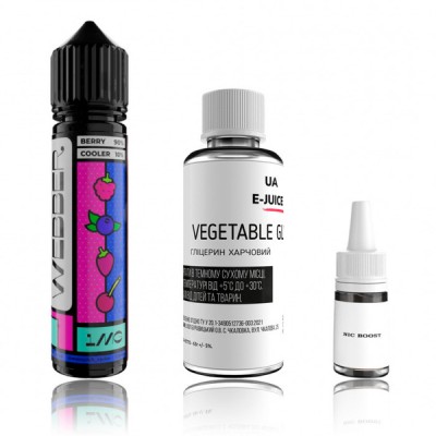 Компоненти Webber - Berry Mix Cooler (60ml / 3mg): Ціна, Характеристики, Фото