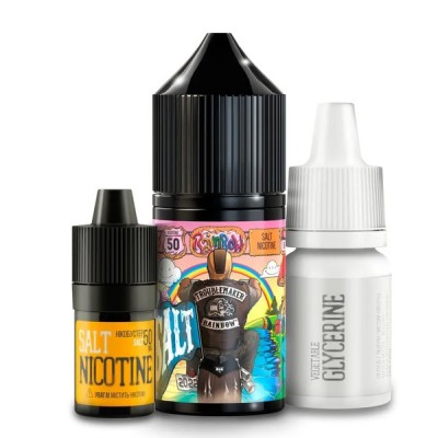 Набір Рідина Troublemaker salt - Rainbow (30ml / 50mg)