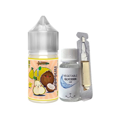 Компоненты Yum-Yum Star salt - Кокос и груша (30ml / 50mg): Цена, Характеристики, Фото