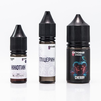 Компоненты OCTOBAR Strong - Cherry 30ml / 50mg):