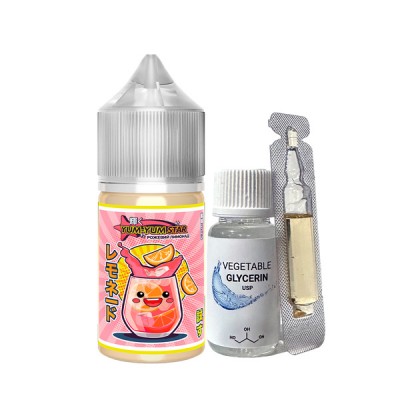 Компоненты Yum-Yum Star salt - Розовый лимонад (30ml / 50mg): Цена, Характеристики, Фото