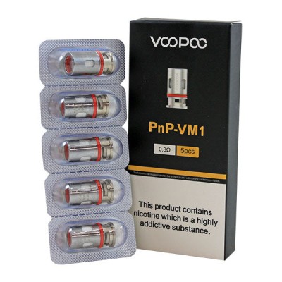Испаритель Voopoo PnP Coil - 0.3 Ohm VM1: Цена, Характеристики, Фото