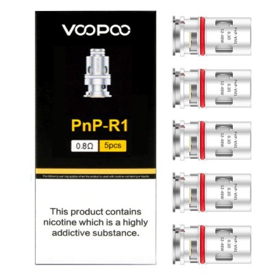Испаритель Voopoo PnP Coil - 0.8 Ohm R1: Цена, Характеристики, Фото