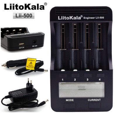 Зарядное устройство Liito Kala Lii 500: Цена, Характеристики, Фото