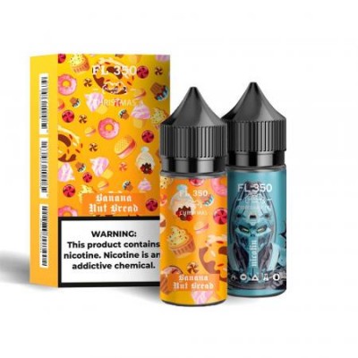 Набор Жидкость Flavorlab Dessert FL350 salt - Banana Nut Bread (30ml / 50mg)