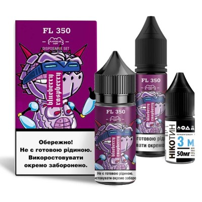 Компоненты Flavorlab FL350 salt - Blueberry Raspberry (30ml / 50mg): Цена, Характеристики, Фото