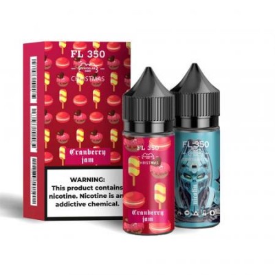 Набір Рідина Flavorlab Dessert FL350 salt - Cranberry Jam (30ml / 50mg)