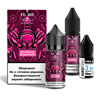 Компоненти Flavorlab FL350 - Strawberry dragonfruit (30ml / 50mg): Ціна, Характеристики, Фото