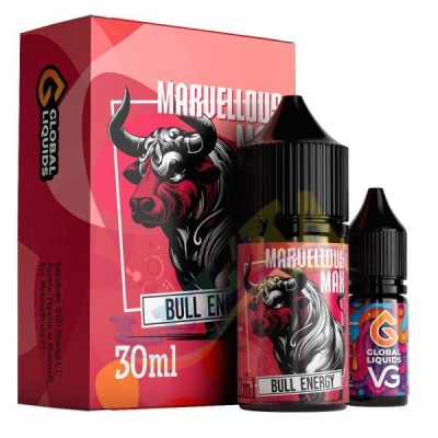 Компоненты Marvellous MAX salt - Bull Energy (30ml / 50mg)