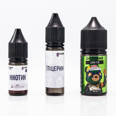 Компоненти Octobar salt - Lush Ice (30ml / 50mg)