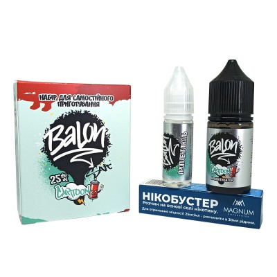 Компоненты Balon salt - Cartoon (30ml / 50mg): Цена, Характеристики, Фото