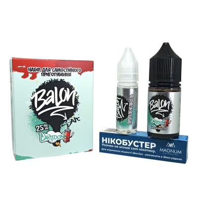 Набір Рідина Balon salt - Cartoon (30ml / 50mg)