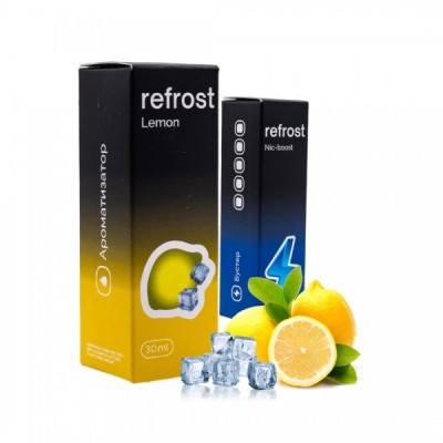 Набор Жидкость Refrost salt - Лимон (30ml / 50mg): Цена, Характеристики, Фото