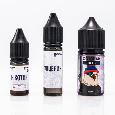 Компоненти Octobar salt - Tropic Q (30ml / 50mg)