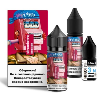 Компоненты Flavorlab FL350 salt - Strawberry Mango (30ml / 50mg): Цена, Характеристики, Фото