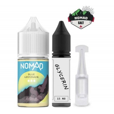 Набір Рідина Nomad salt - Blue Lemonade (30ml / 50mg): Ціна, Характеристики, Фото