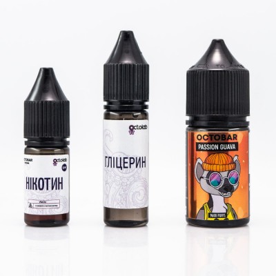 Компоненти Octobar salt - Passion Guava (30ml / 50mg)