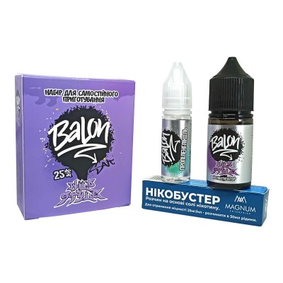 Компоненты Balon salt - Wild Style (30ml / 50mg): Цена, Характеристики, Фото