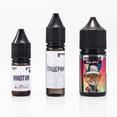 Компоненти Octobar salt - Apple Pear (30ml / 50mg)